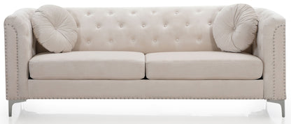 Elegant Contemporary Sofa - Ivory