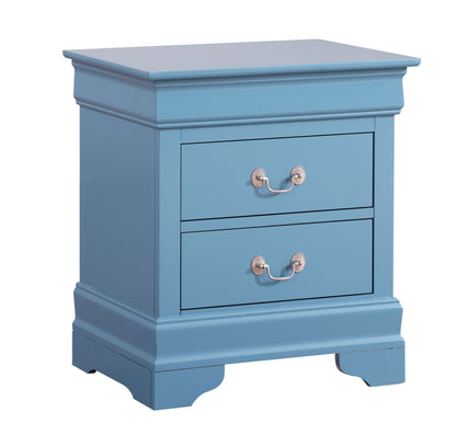 Louis Phillipe - Nightstand - Teal