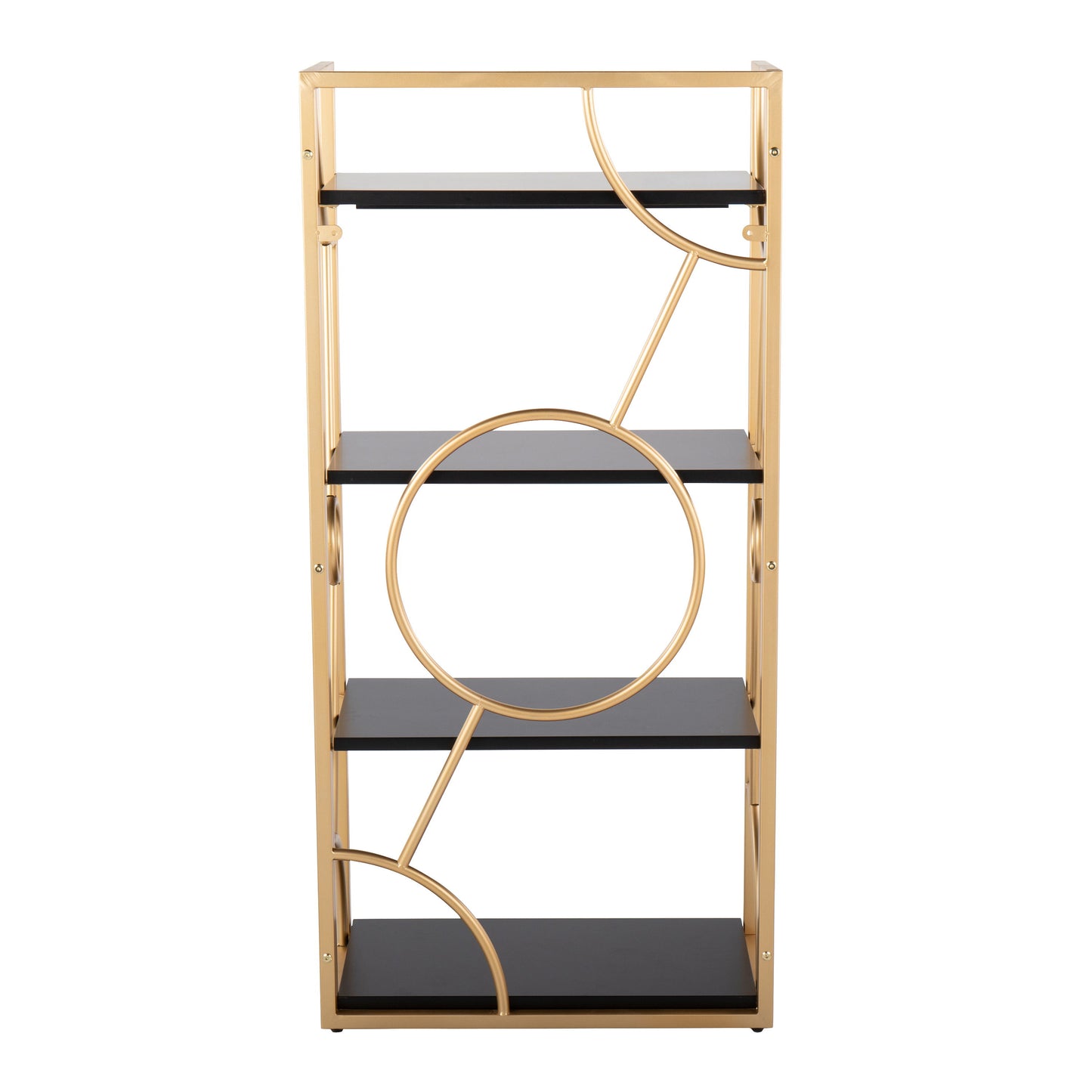 Constellation - Contemporary Bookcase - Gold / Black
