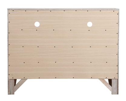 Marilla - Media Chest - Silver Champagne