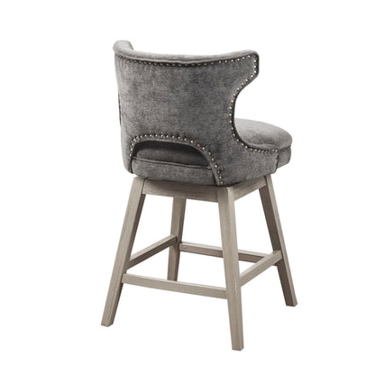 Swivel Counter Stool - Charcoal