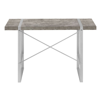 Computer Desk For Home Office, Laptop, Contemporary And Modern - Gray