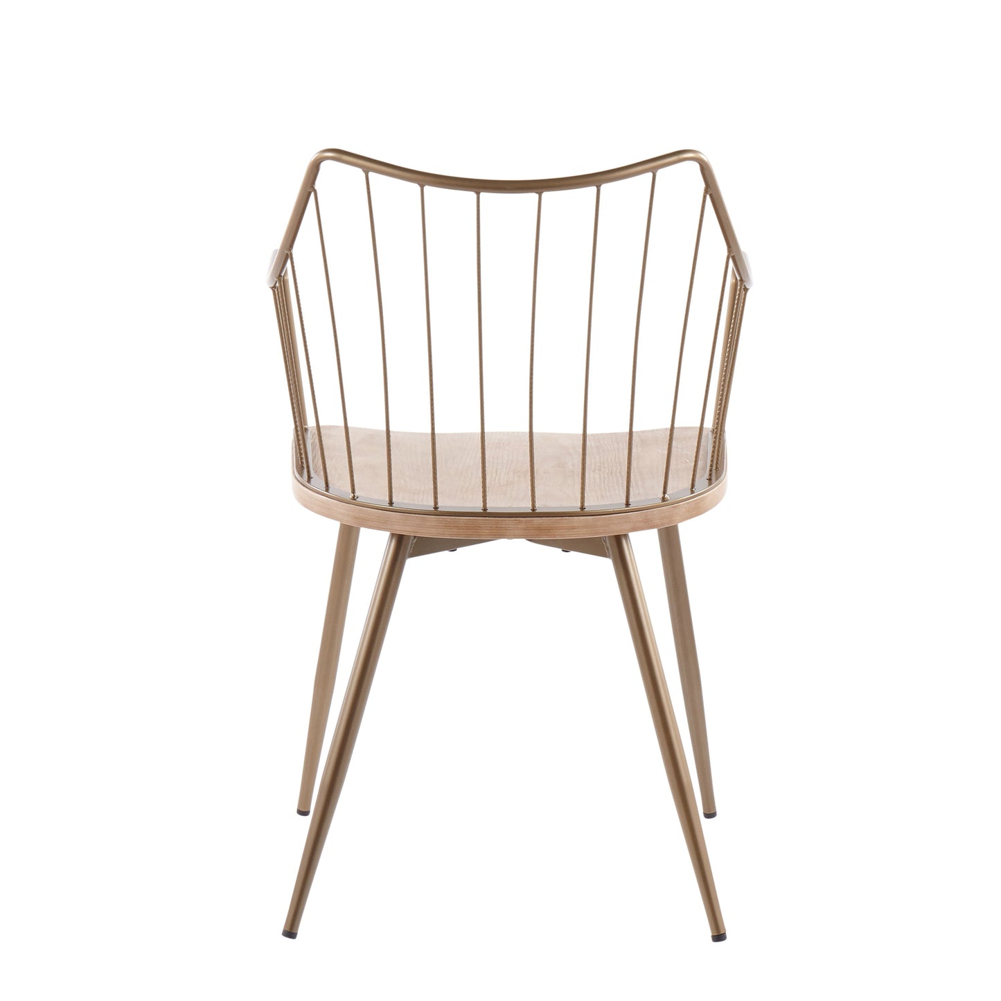 Winston - Farmhouse Chair - Antique Copper / White Washed