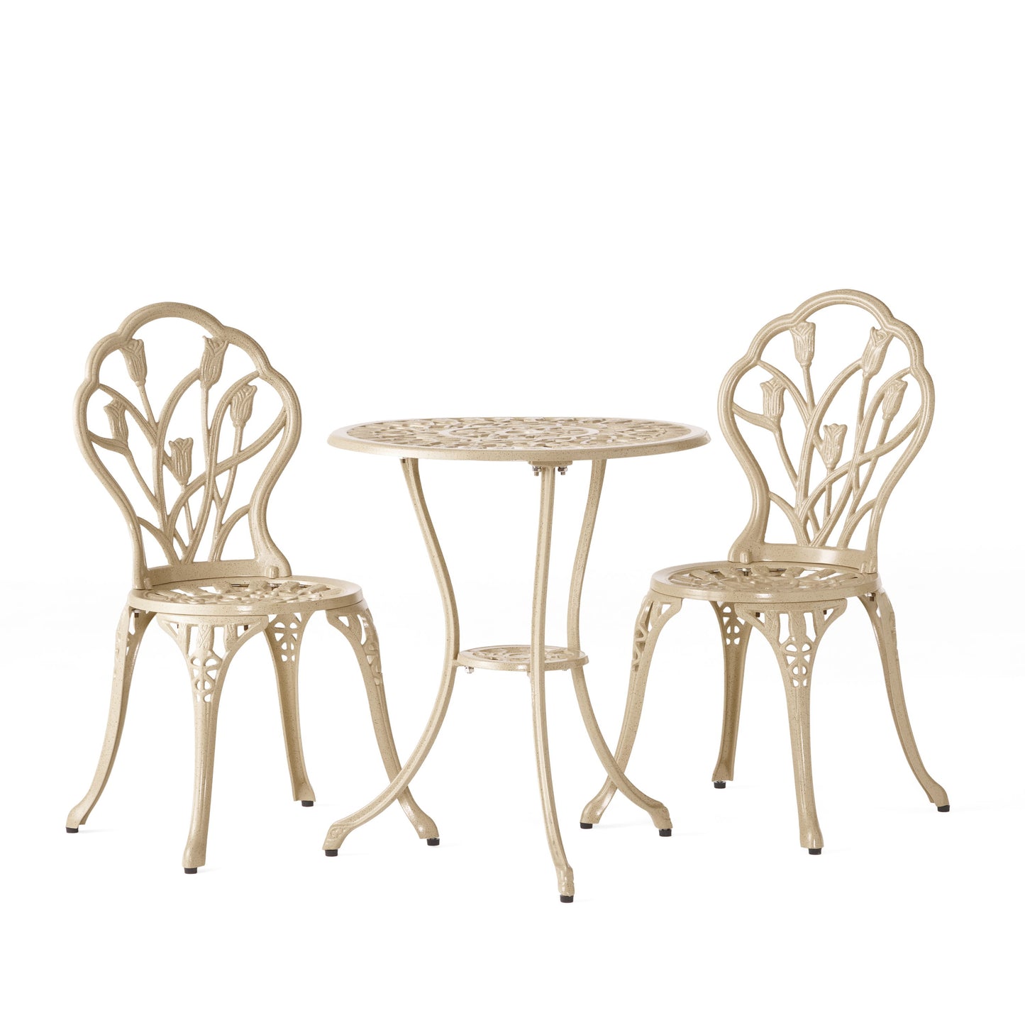 Nassau - Cast 3 Pieces Bistro Set - Sand