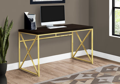 Computer Desk For Home Office, Laptop, Versatile Design - Espresso
