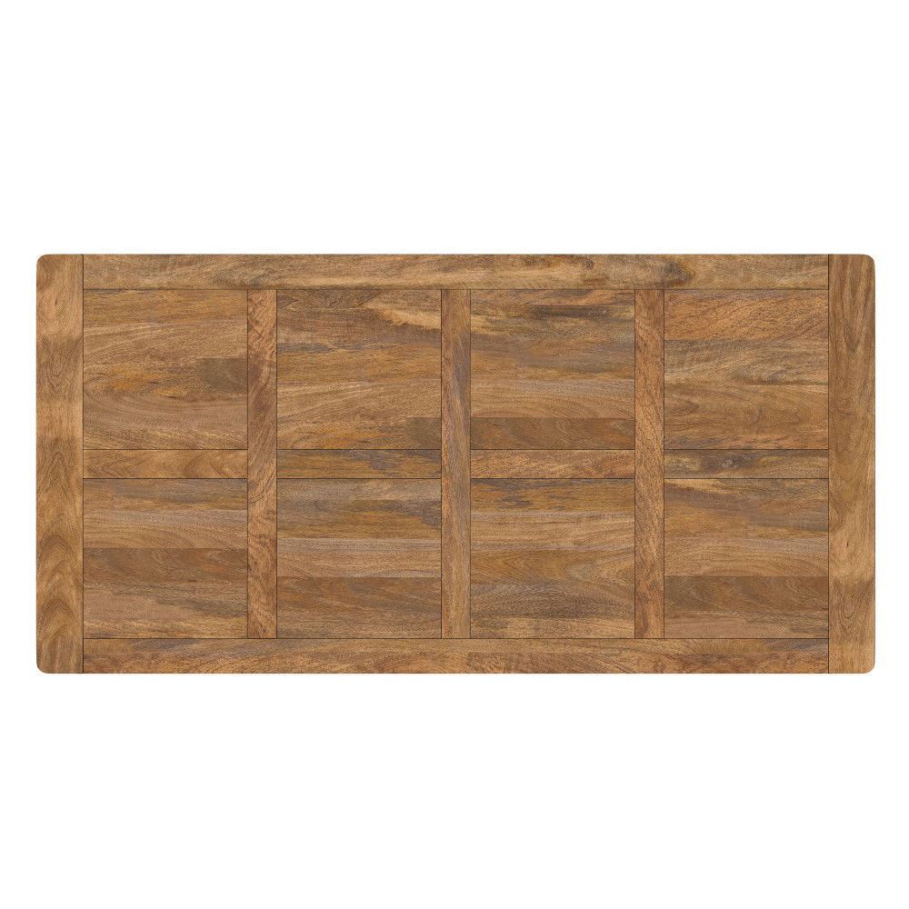 Campbell - Dining Table - Burnt Wax