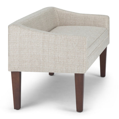 Parris - Upholstered Bench - Platinum