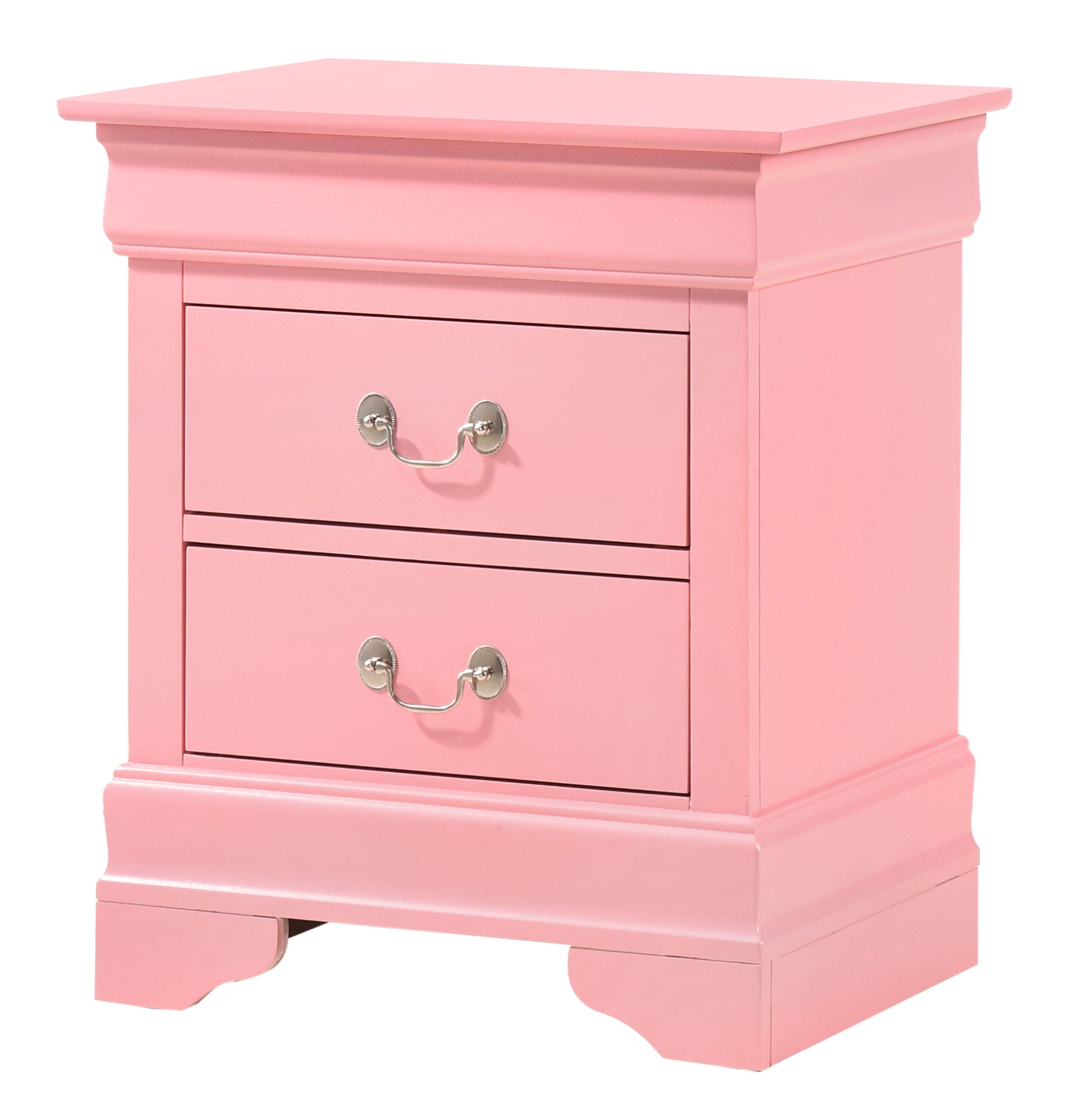 Louis Phillipe - Charming Nightstand - Pink
