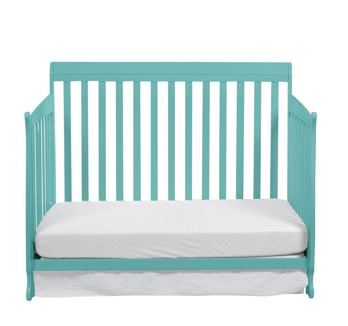 Riley - 4 In 1 Convertible Crib - Turquoise