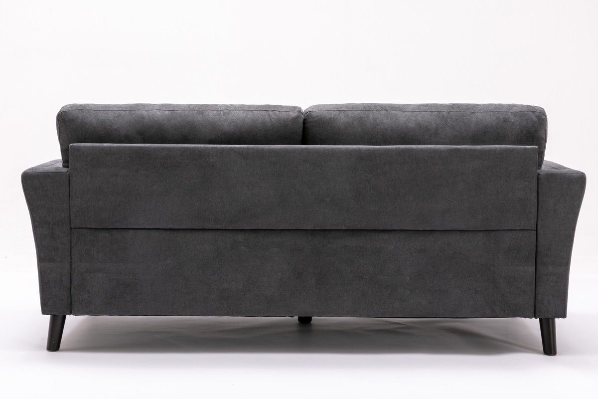 Damian - Woven Fabric Sofa - Gray