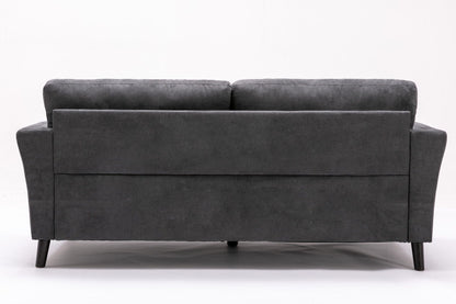Damian - Woven Fabric Sofa - Gray