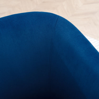 27.36" Wide Swivel Chair - Blue