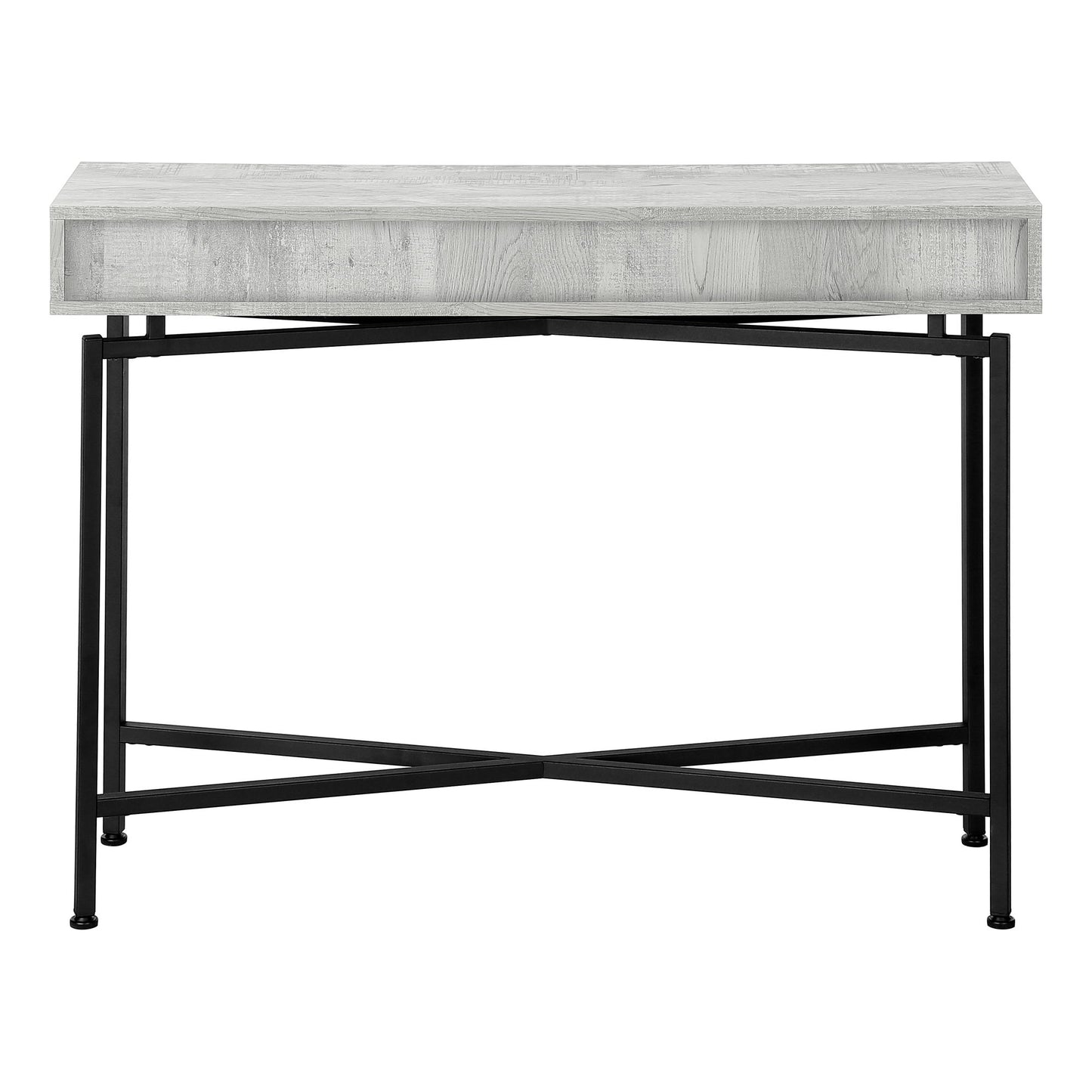 Accent Console Table For Entryway, Storage Drawer, Contemporary & Modern - Gray