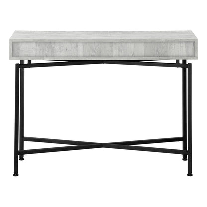 Accent Console Table For Entryway, Storage Drawer, Contemporary & Modern - Gray