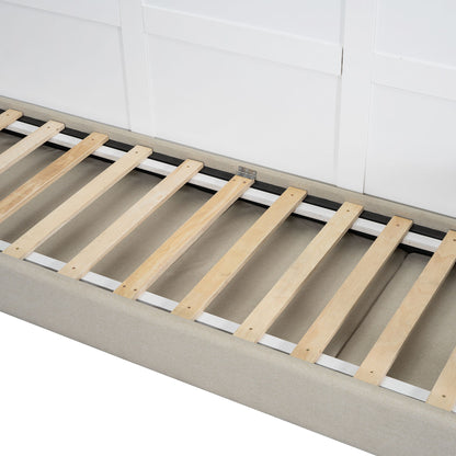 Queen Size Murphy Wall Bed With Sofa - White