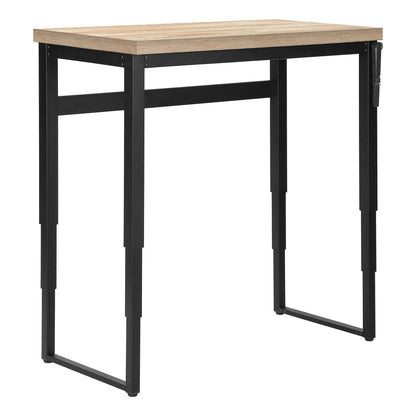 Computer Desk, Home Office, Standing, Adjustable, Laptop, Contemporary & Modern - Natural