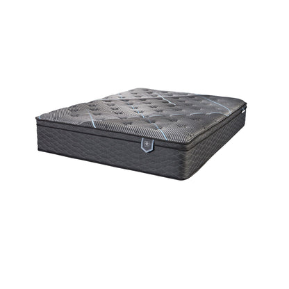 Comfort Care - King Size Hybrid Restful Nights Firm Mattress,12 Piece Comfort Bedding Pack - Black / White