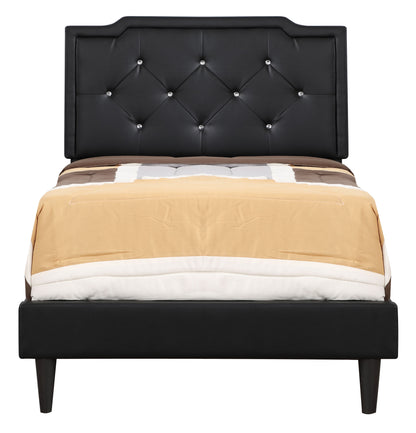 Deb - Twin Bed - Black