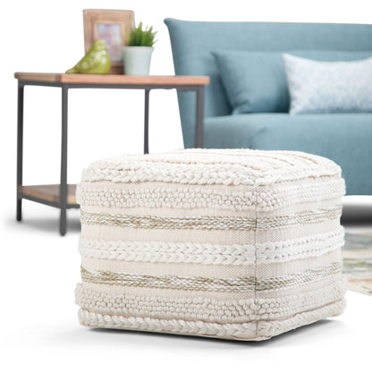 Sommer - Square Pouf - Natural