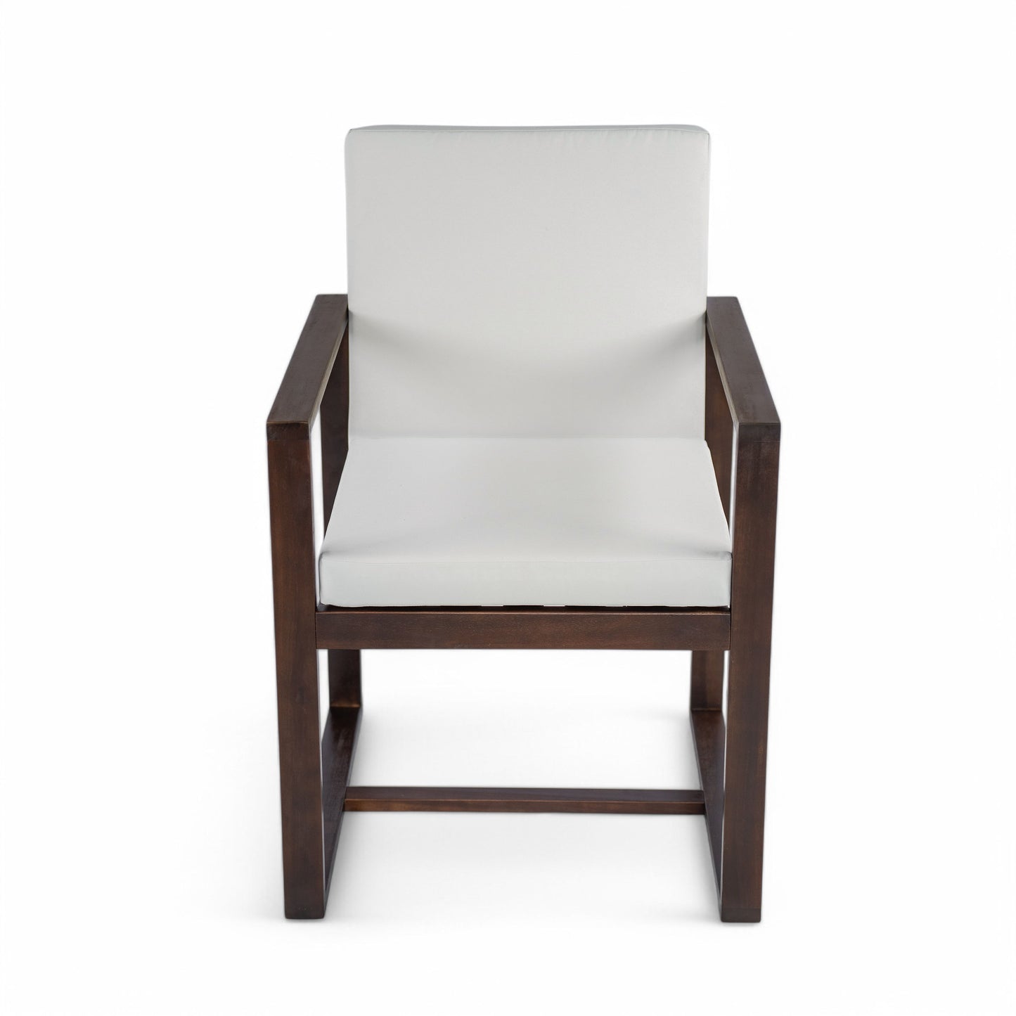 Patio Dining Set Outdoor Dining Table And Chair Set With And Removable Cushions For Patio, Backyard, Garden - Dark Brown