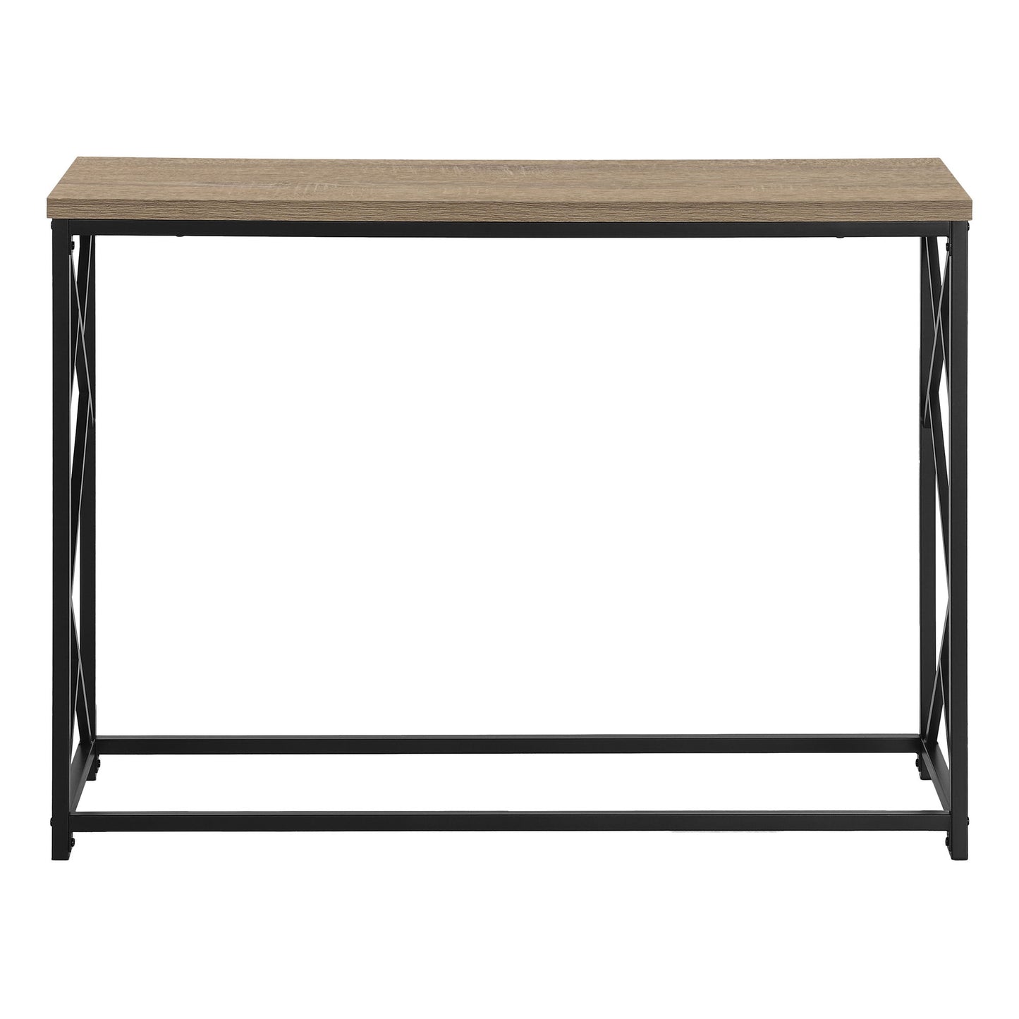 Accent Console Table For Entryway, Contemporary - Taupe