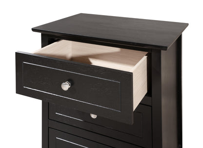 Daniel - Transitional Nightstand - Black