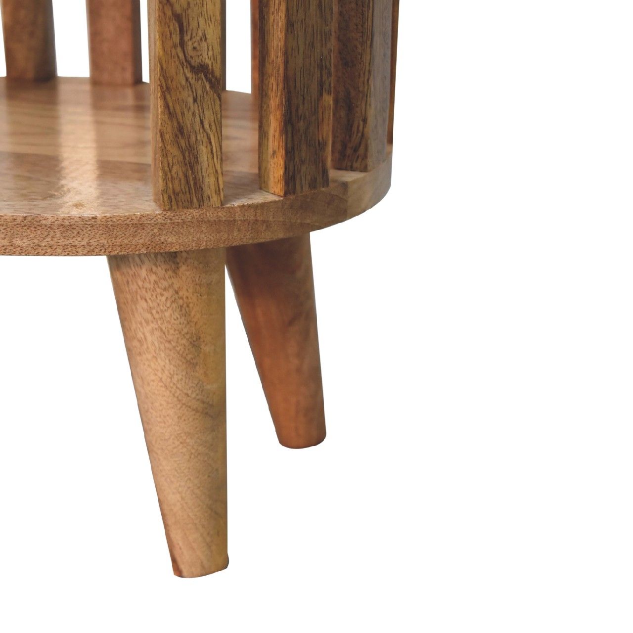 Ariella - Single Shelf Nightstand - Oak