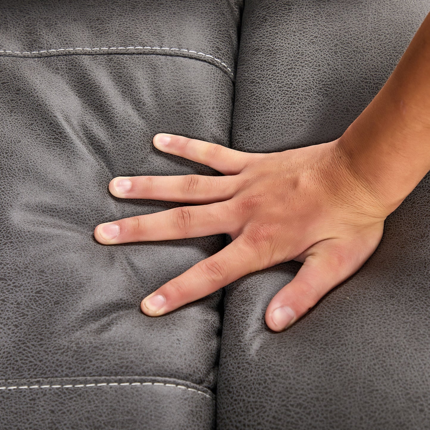 Dual Okin Motor Rocking And 240ÔøΩÔøΩÔøΩÔøΩÔøΩÔøΩÔøΩÔøΩÔøΩÔøΩÔøΩÔøΩÔøΩÔøΩÔøΩ Swivel Single Sofa Seat Recliner Chair Infinite Position, Head Rest With Power Function - Gray