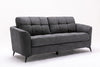 Callie - Woven Fabric Sofa - Gray