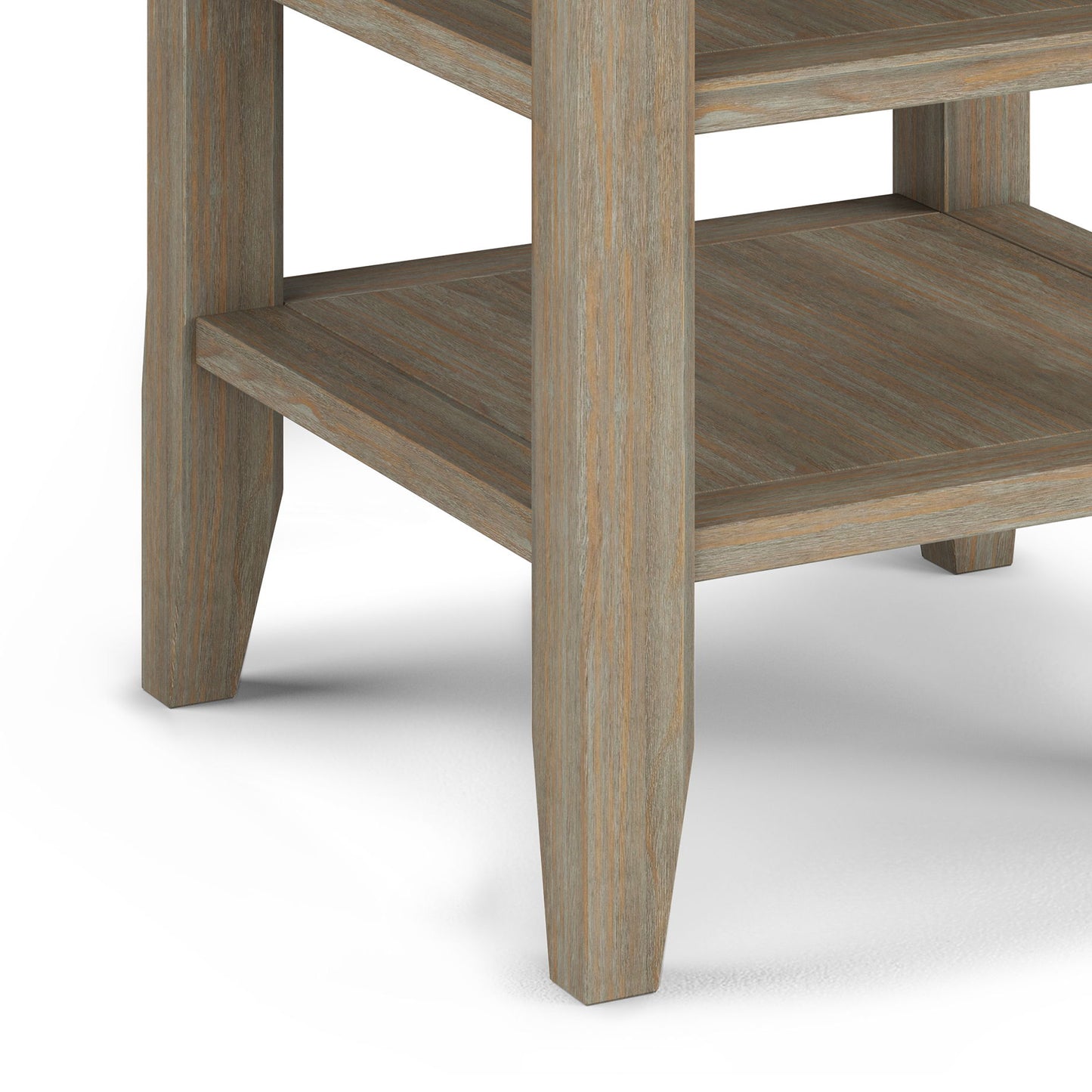 Acadian - End Table - Distressed Gray