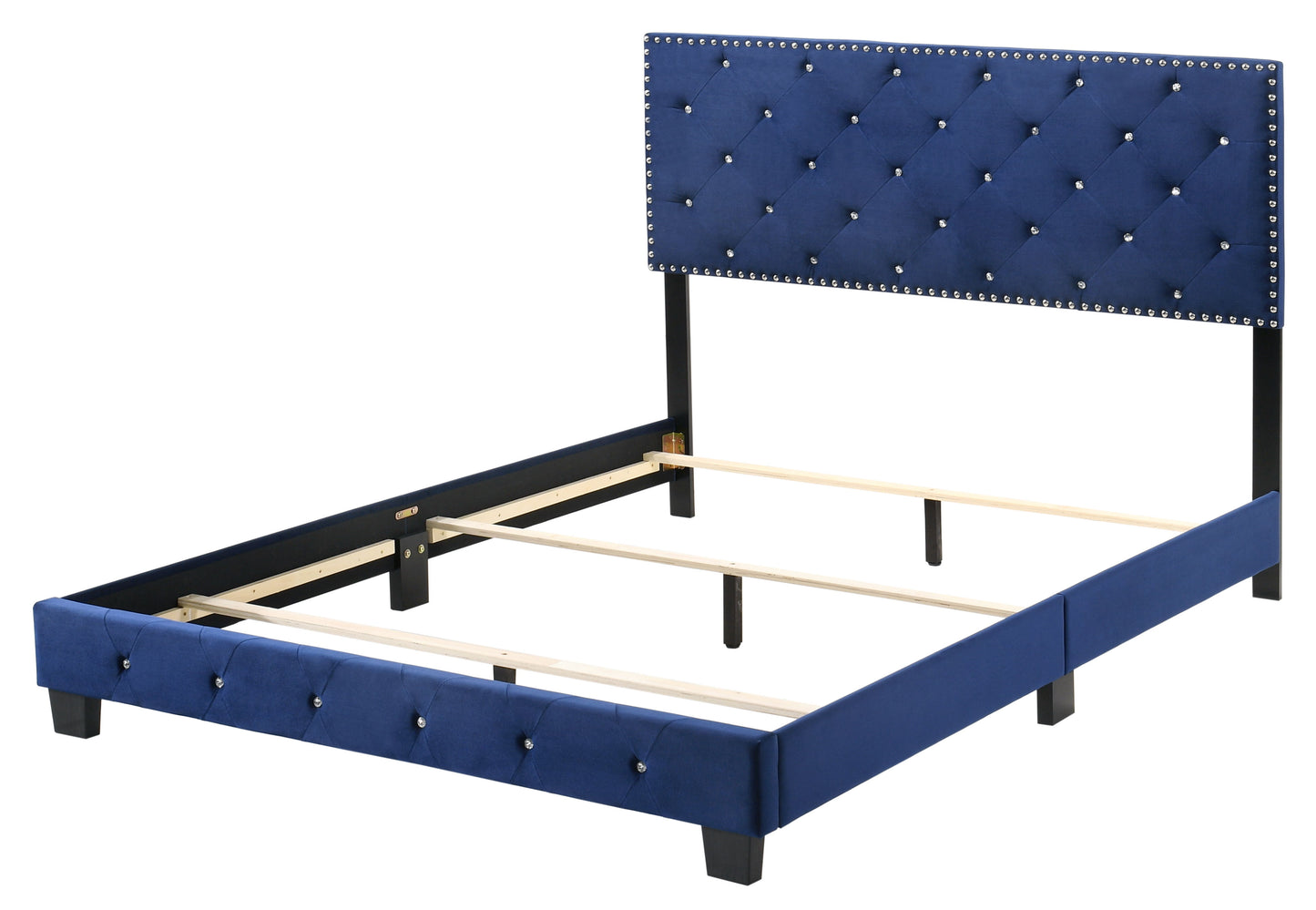 Suffolk - Full Bed - Navy Blue