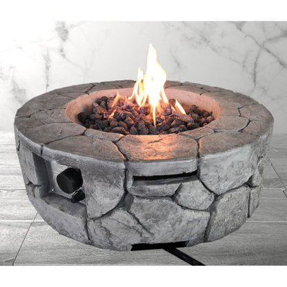 Reinforced - Outdoor Fire Pit - Gray