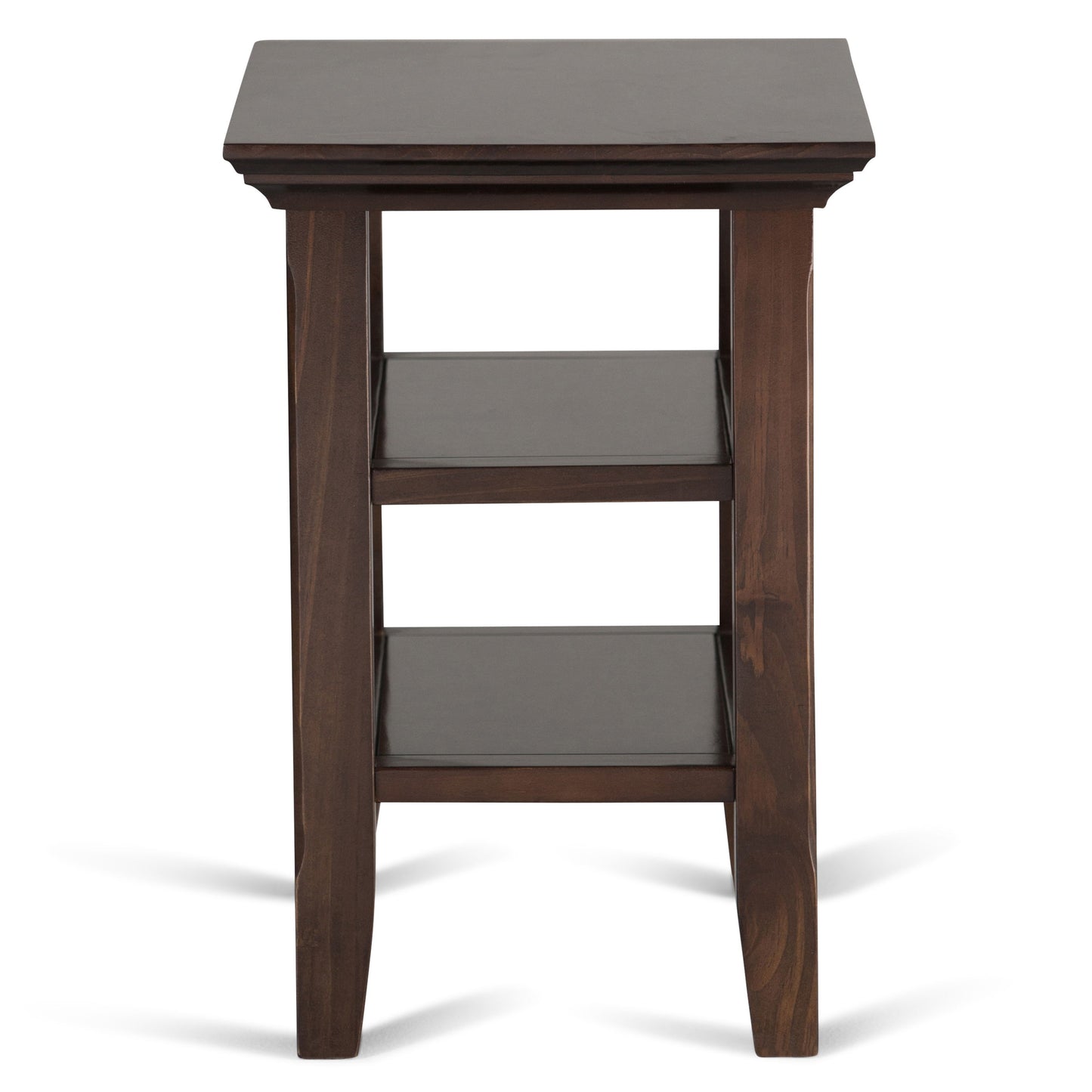 Acadian - Narrow Side Table - Brunette Brown