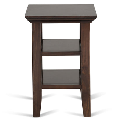 Acadian - Narrow Side Table - Brunette Brown