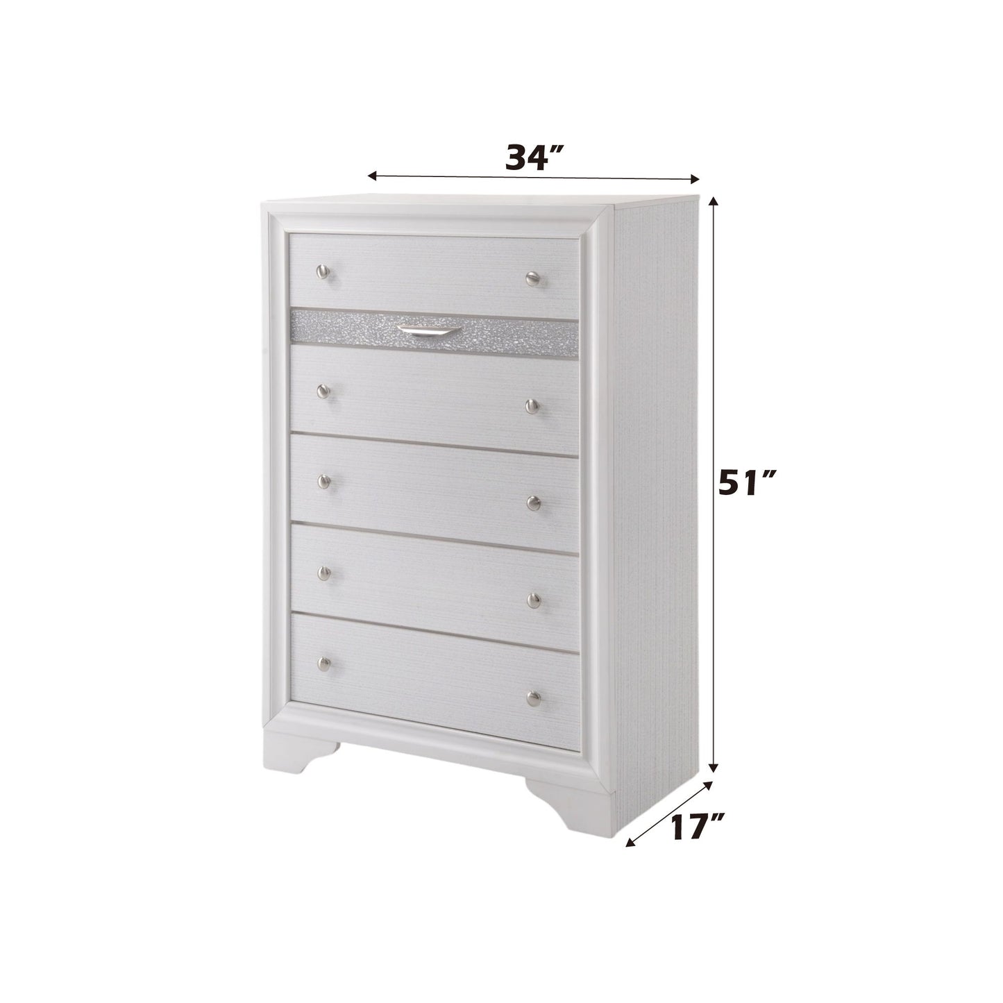 Naima - Chest - White