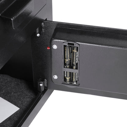 0 72 Cu Ft Keypad Depository Safe - Black