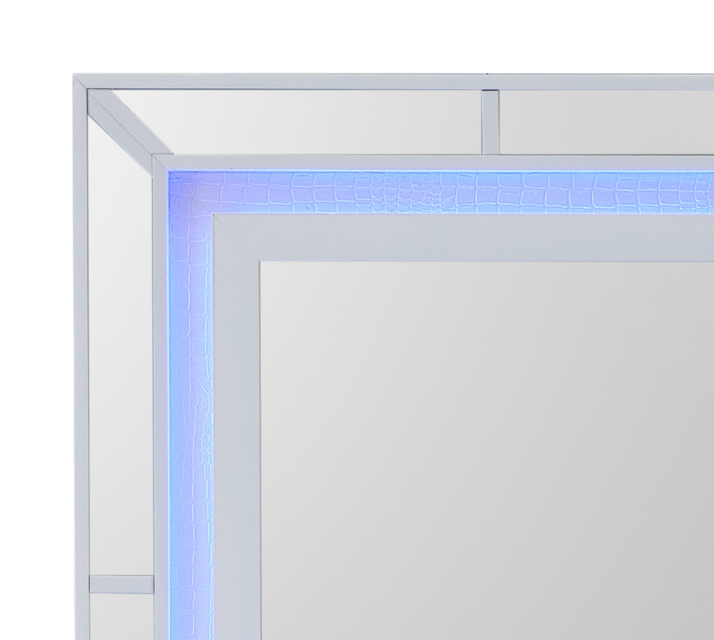 Hollywood Hills - Mirror - White