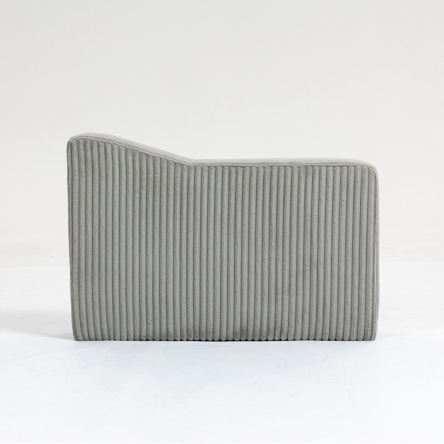 Modular Sofa Single Armrest Backrest Module For Modular Sectional Sofa Couch Side Armrest - Gray