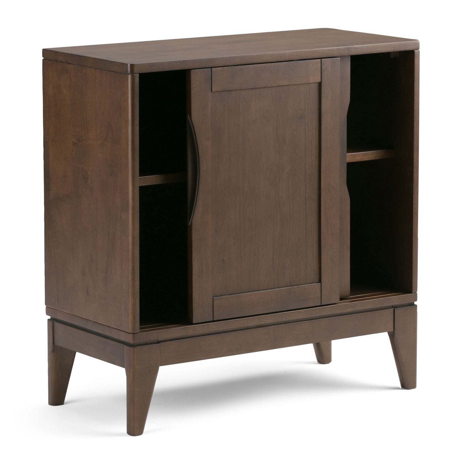 Harper - Low Storage Cabinet - Walnut Brown