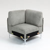 Modular Sectional Sofa Corner Seat, Middle Seat Module Couch - Gray