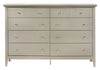 Elegant Casual Dresser - Silver Champagne