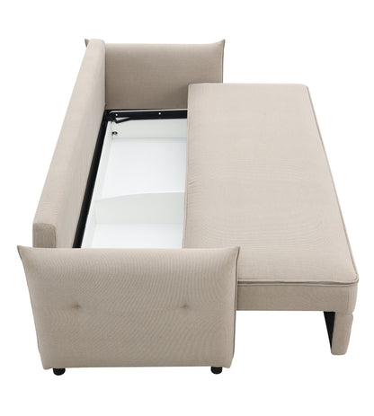 Irina - Pull Out Sleep With Storage - Beige