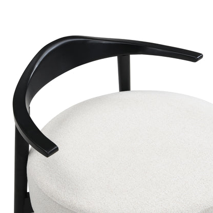 Upholstered Accent Chair, Modern Living Room Chairs, Reading Armchair For Sunroom Bedroom - Beige