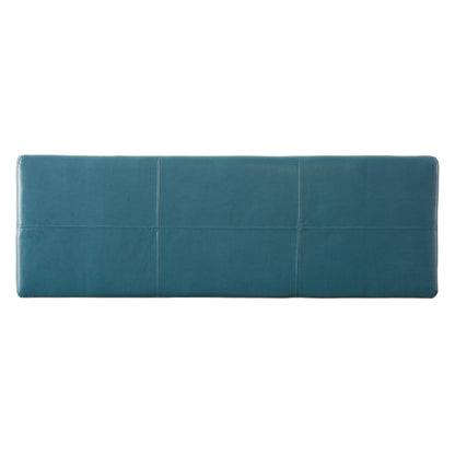 Glouster - Contemporary Storage Ottoman With Upholstered - Teal