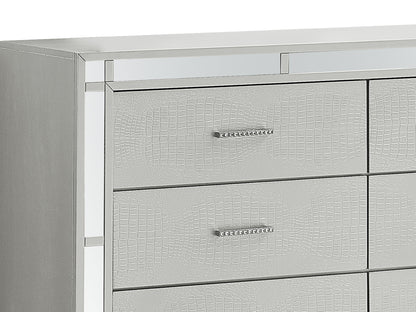 Madison - Dresser - Silver Champagne