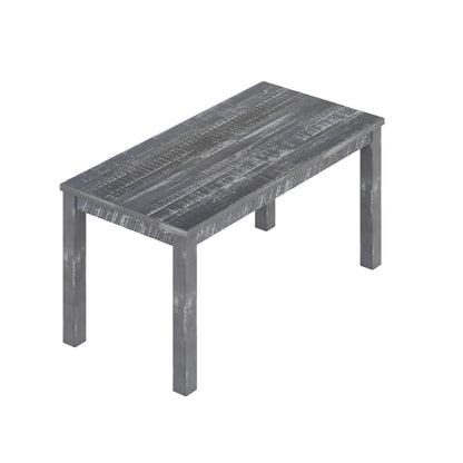 Albany - Solid Wood Dining Table For 6, Small Kitchen And Breakfast Table - Gray