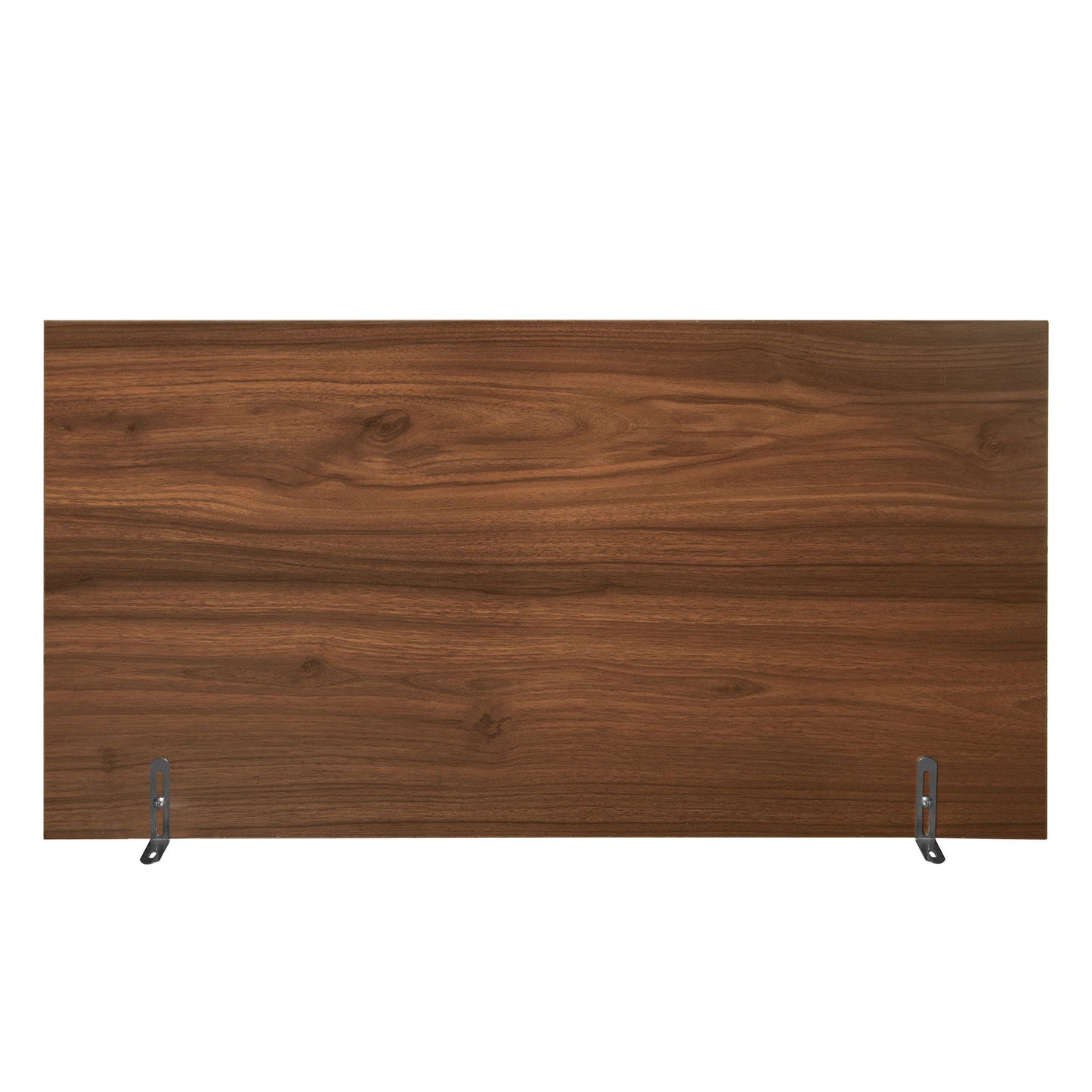 4 Door Cabinet With 1 Drawer, With 4 Adjustable Inner Shelves, Storage Cabinet - Walnut
