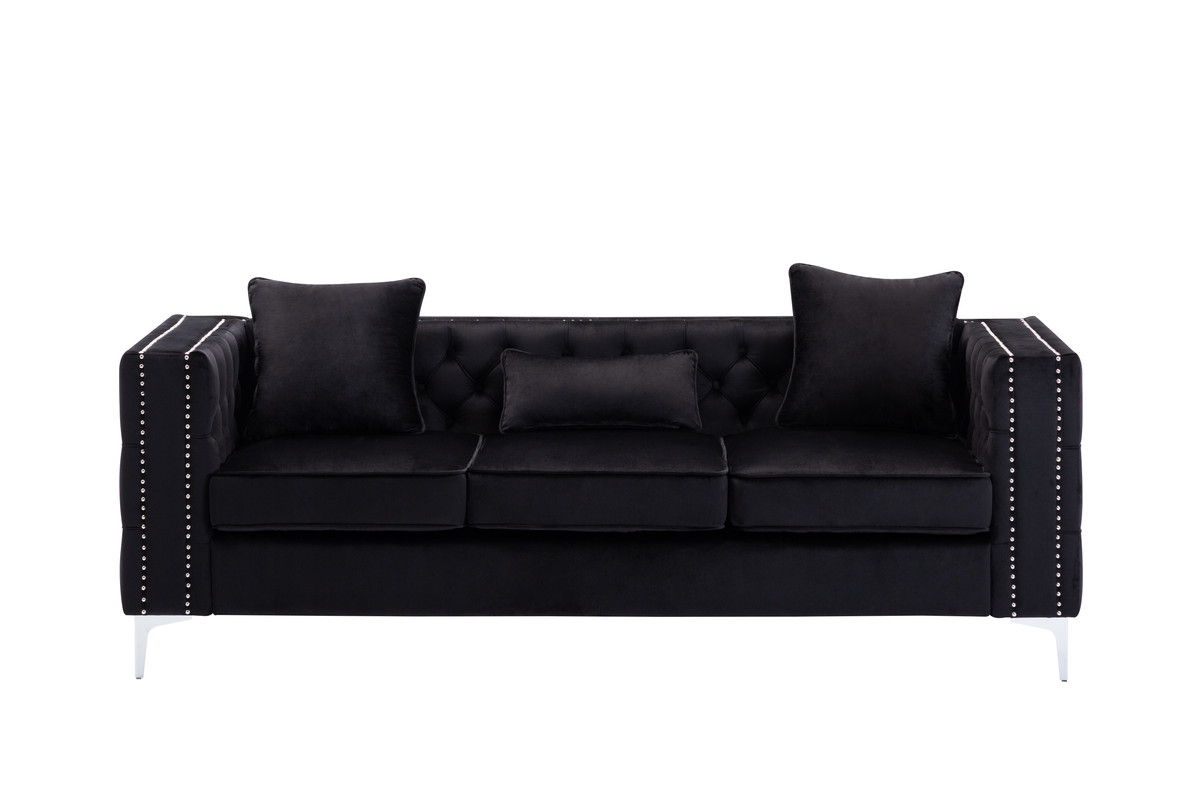 Lorreto - Sofa - Black