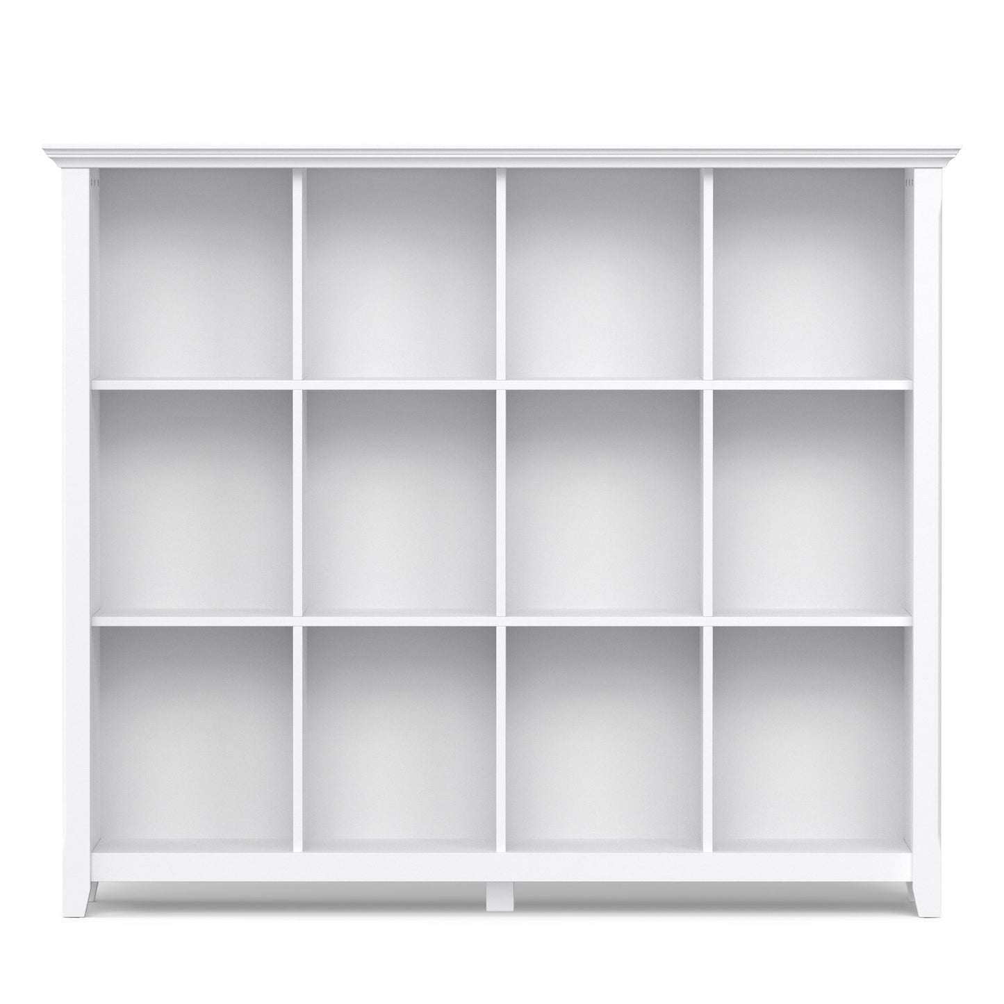 Acadian - 12 Cube Storage - White