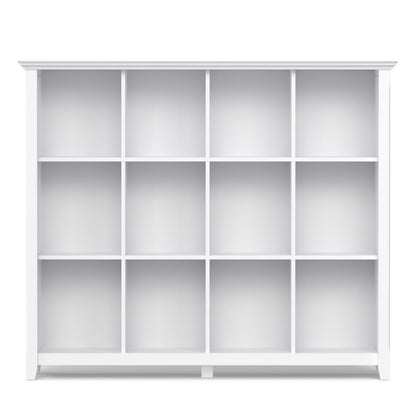 Acadian - 12 Cube Storage - White